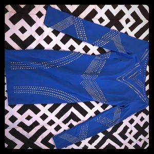 Bebe royal blue dress